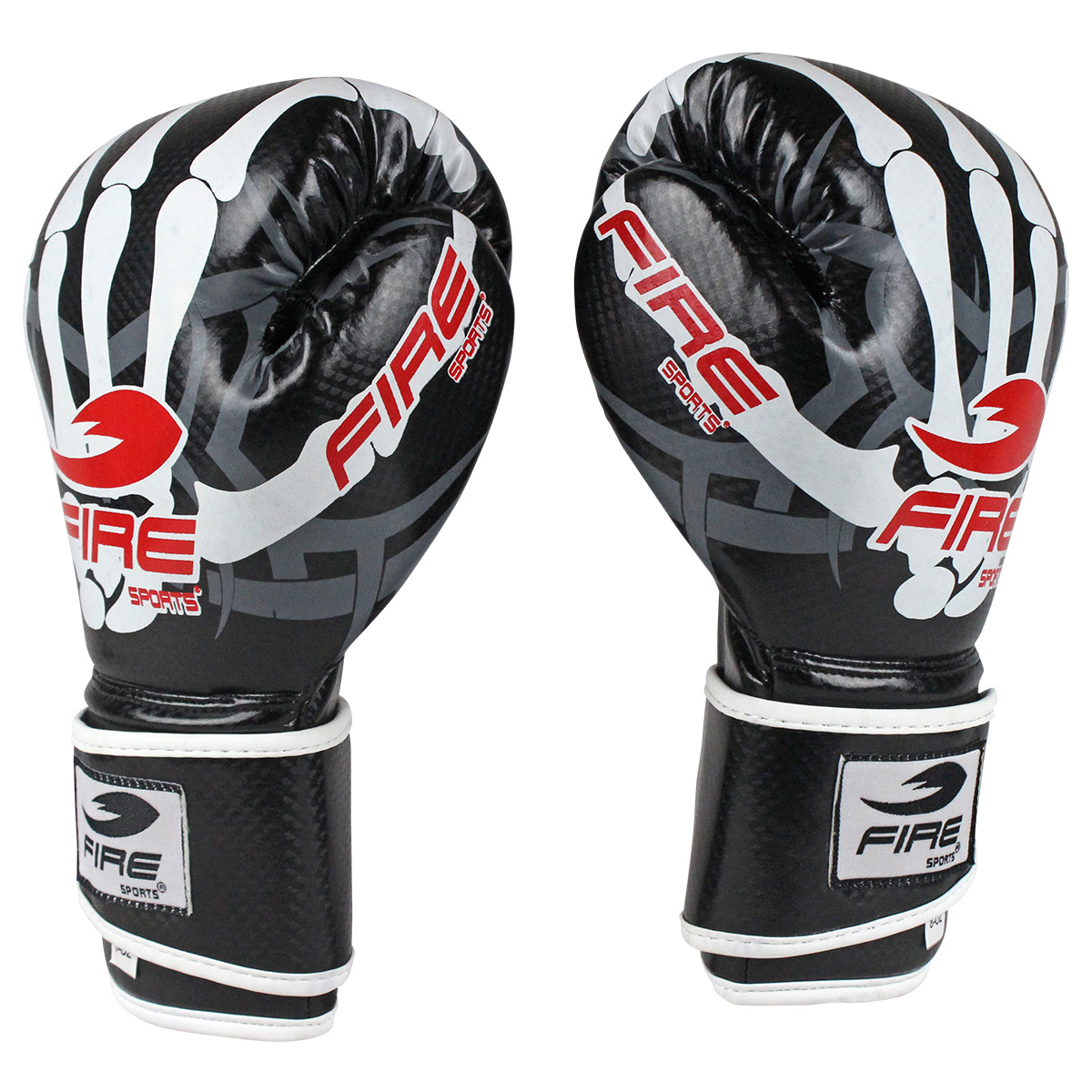 Guante de box Juvenil de pvc Fire Sports Esqueleto