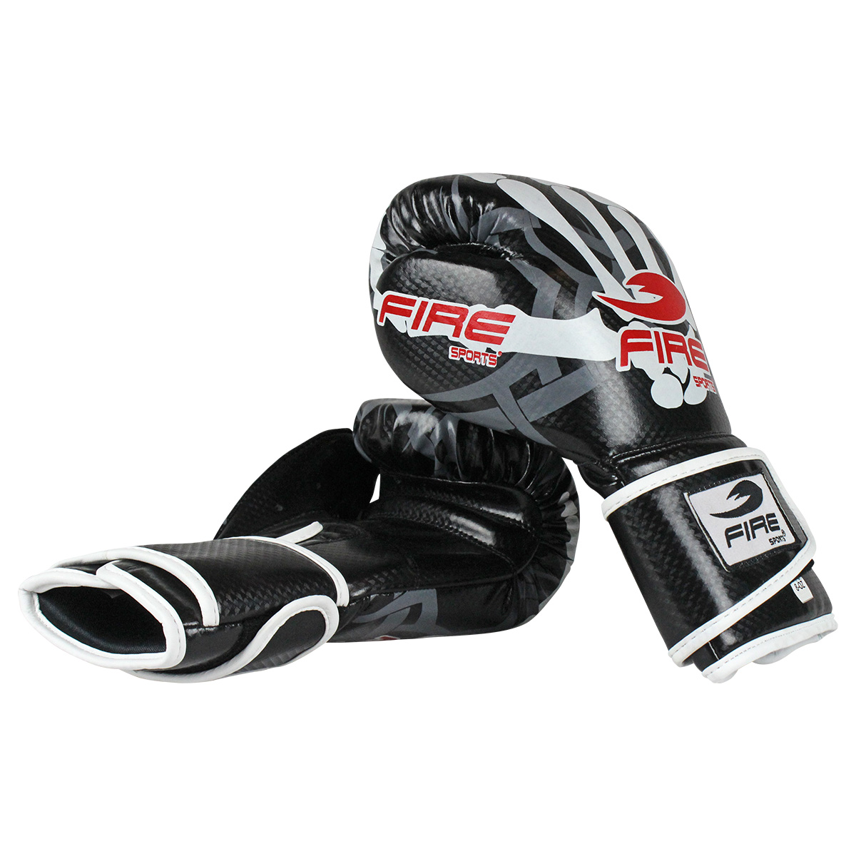 Guante de box Juvenil de pvc Fire Sports Esqueleto