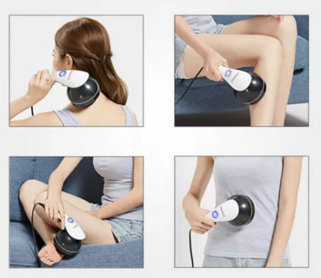 Paquete Maxtop Multifuncional Masajeador Y Pluma Acupuntura 