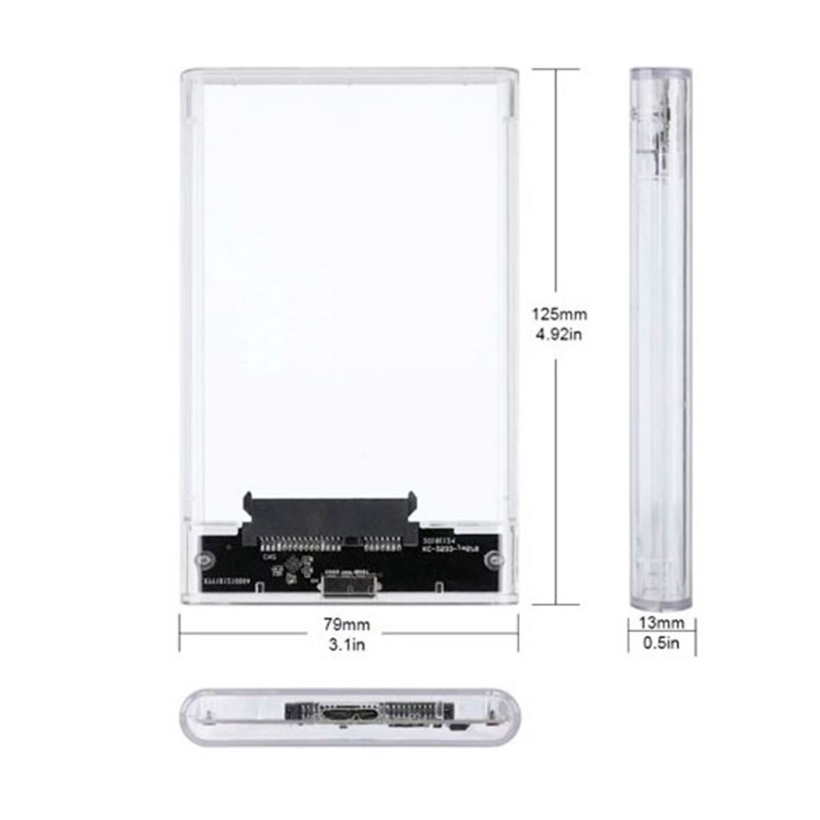 Carcasa Para Disco Duro 2.5 Pulgadas USB 3.0 CON7530