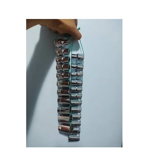 Juego De 23 Dados CRAFTSMAN1/2 Milímetricos Y Estándar 12p