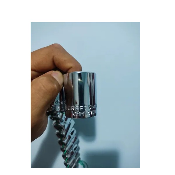 Juego De 23 Dados CRAFTSMAN1/2 Milímetricos Y Estándar 12p