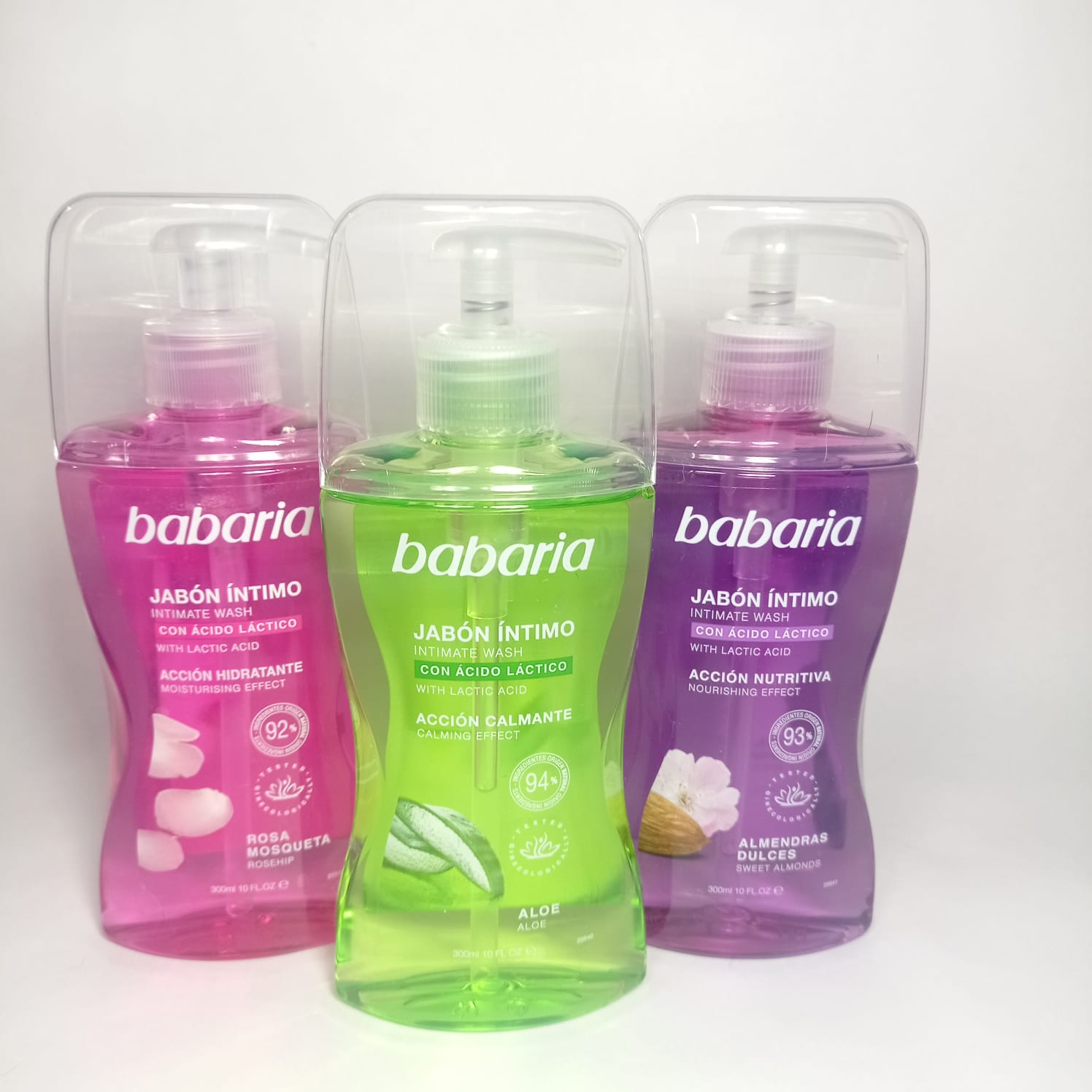 Babaria Jabón Íntimo Aloe Vera – Intimwaschgel 300 Ml, PH-hautneutral, Gynäkologisch Getestet