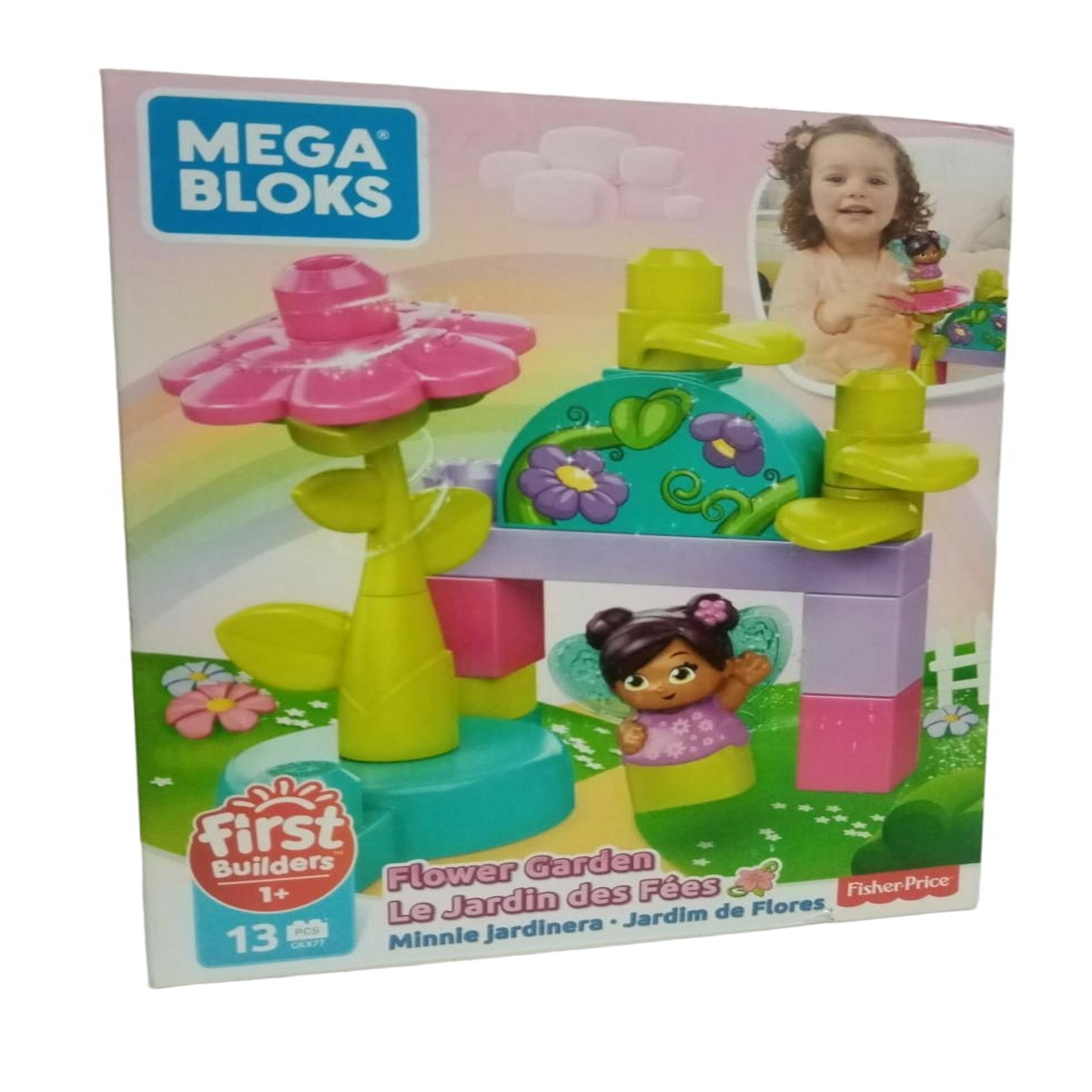 Juego de Bloques-Jardín de Flores 13pz