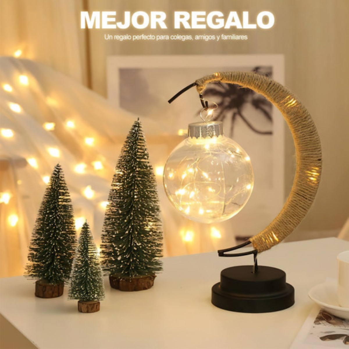 Lámpara Led Con Usb Lámpara De Mesa Decorativa 