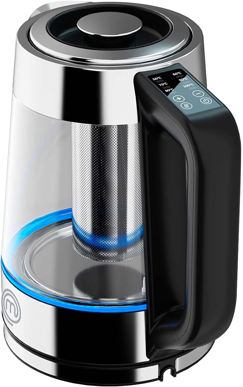 Tetera Eléctrica Masterchef 1.7 Litros Heat-Select Acero MK-K-2SP