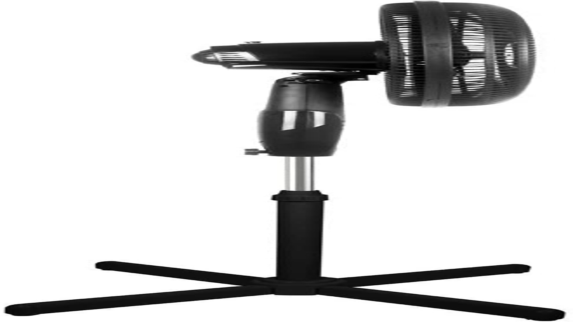 Practika Ventilador de Pedestal Taurus 16 pulgadas, 2 velocidades, Practico y versátil , Cruceta metálica, Altura ajustable