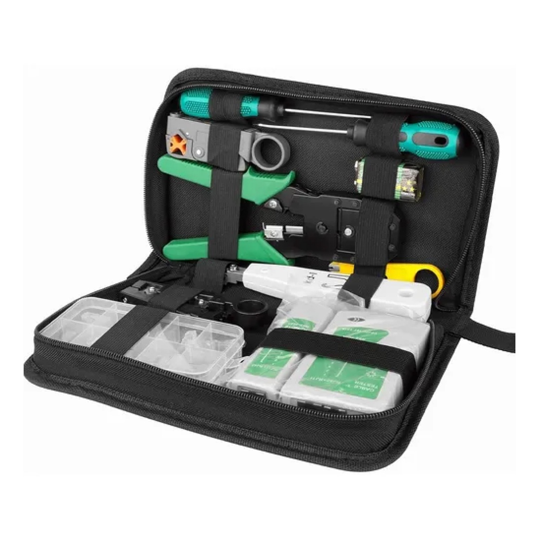 Kit De Herramientas Cableado Redes Basico