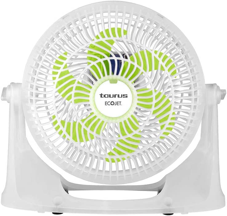 Ventilador de Escritorio Taurus 10 Pulgadas 3 Velocidades TYPHOON-NEON