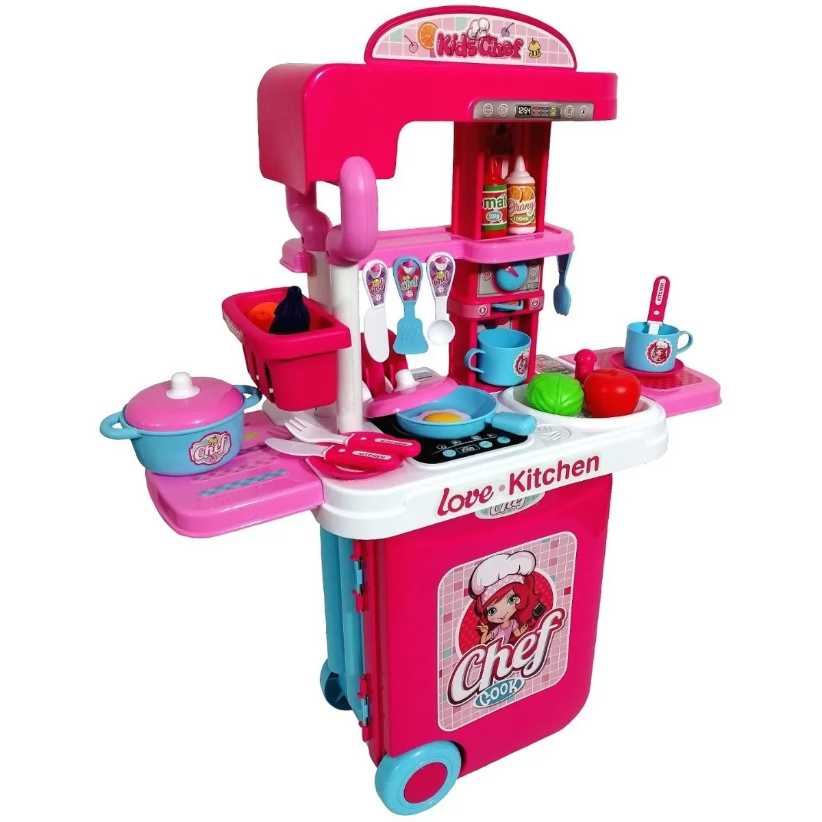 Cocina Cocinita Juguete Luz Sonido Creatividad Infantil Moda