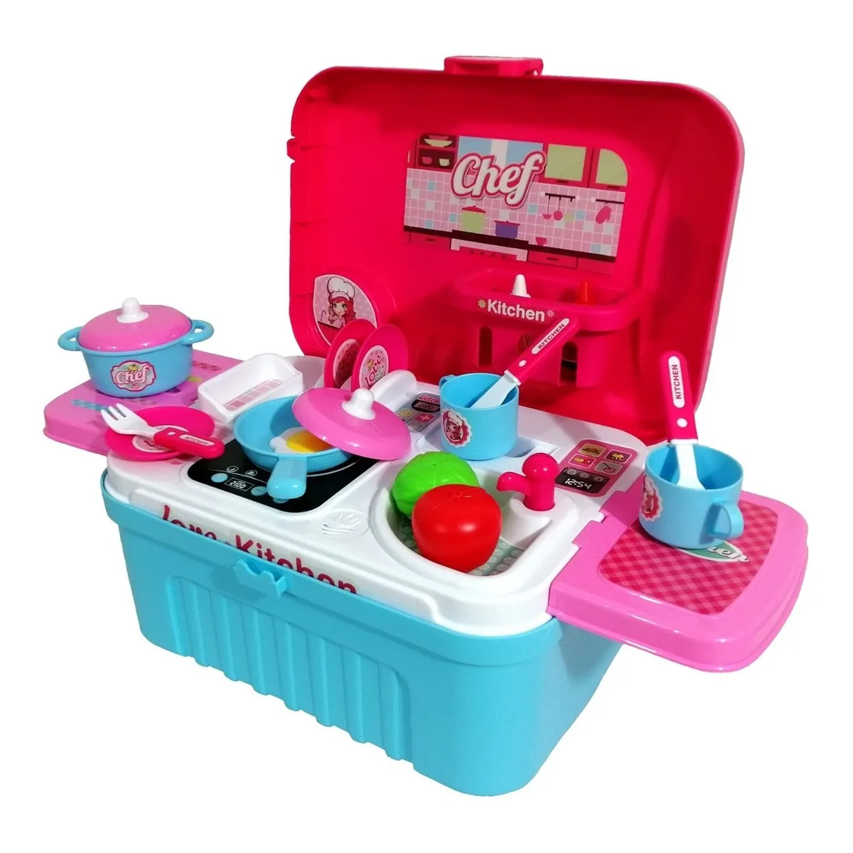 Cocina Cocinita Juguete Luz Sonido Creatividad Infantil Moda