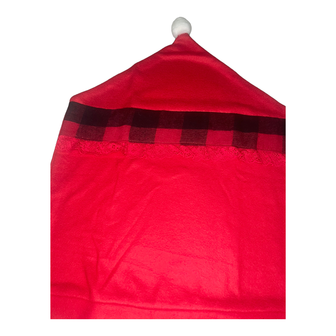 6 Fundas Para Silla Gorro Navideño Santa Claus Cuadrado