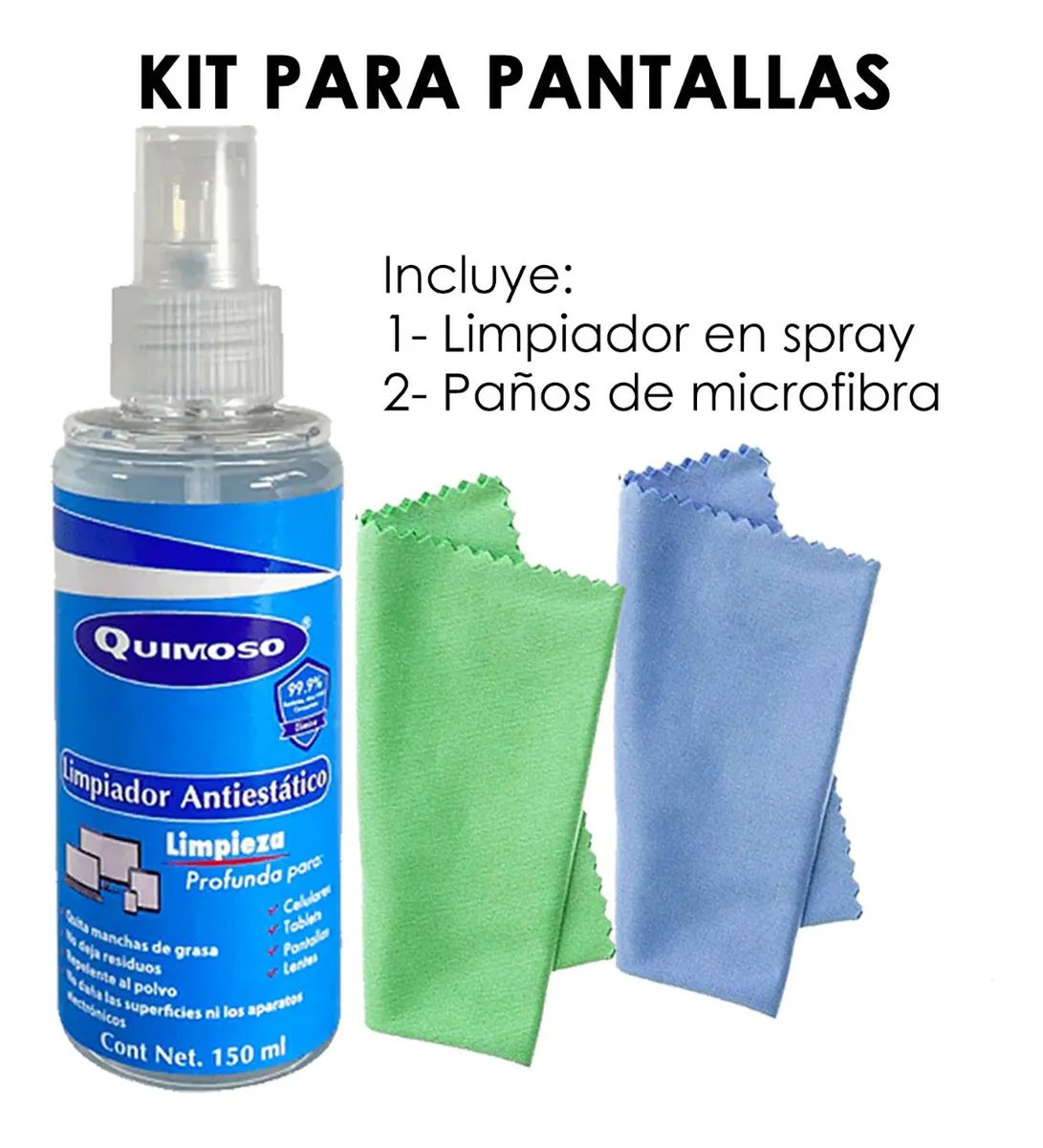 Limpiador Pantallas Tv Lcd Celular Smartphone Tablet Monitor