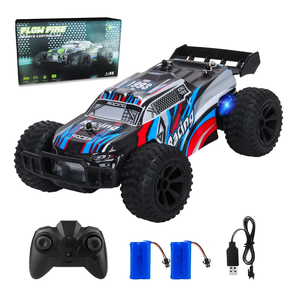 1:22 Juguete Todo Terreno Carros Control Remoto Recargables 2000mah