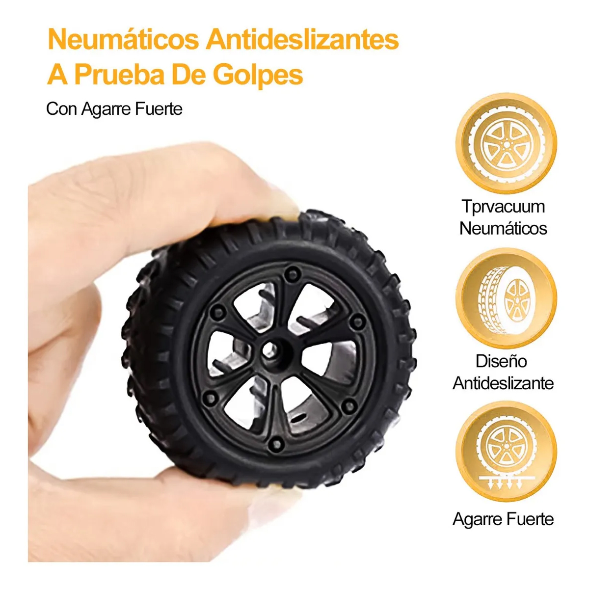 1:22 Juguete Todo Terreno Carros Control Remoto Recargables 2000mah