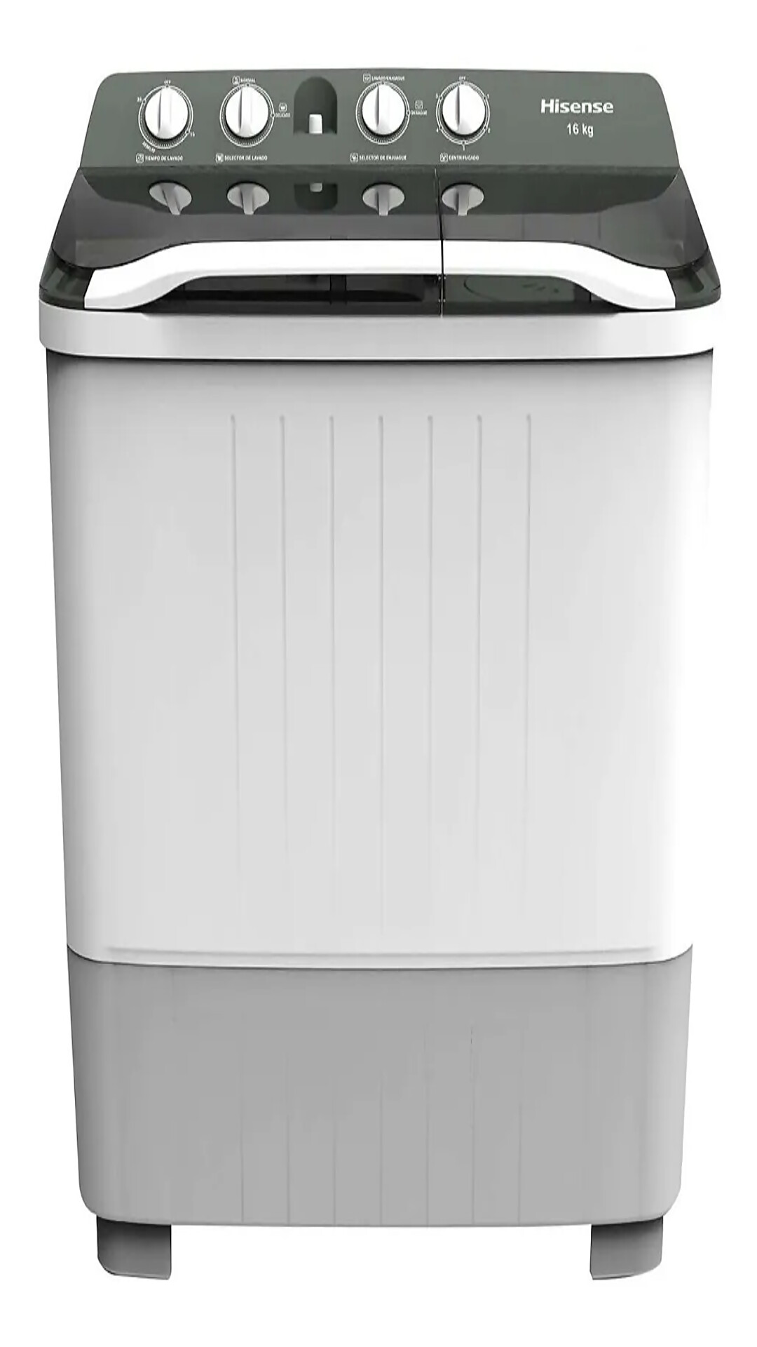 Lavadora 16 Kg Dos Tinas Hisense Wsa1604p 