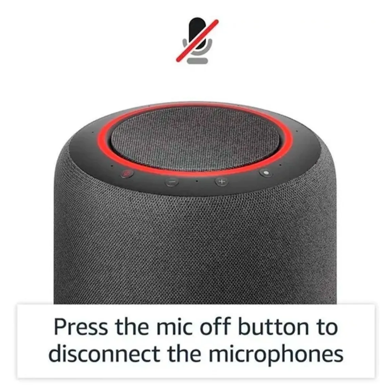 Amazon Echo Studio Con Asistente Virtual Alexa Charcoal 110v/240v