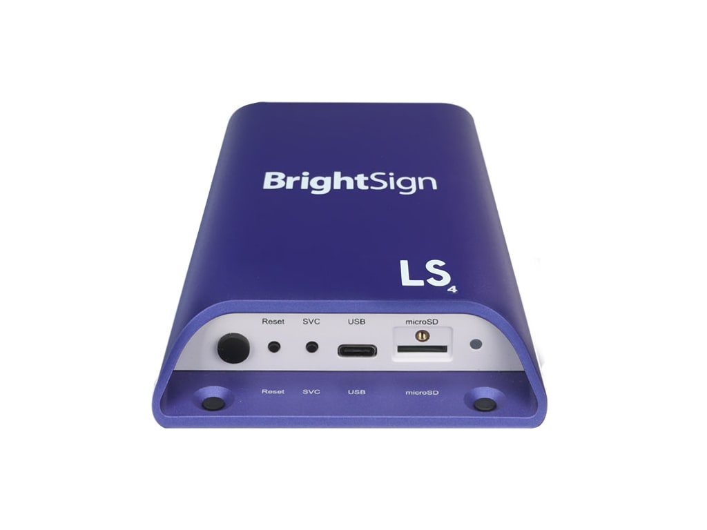 Brightsign HD224 Reproductor Html5 De E/s Estandar Full H