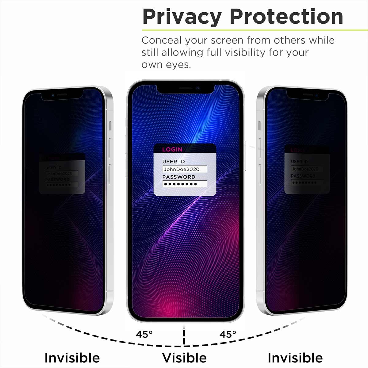 Mica De Privacidad Para iPhone 14 Plus Vidrio Templado - Tecnosystem2000