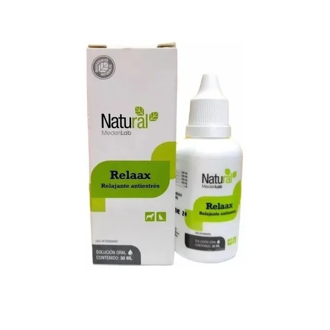 Relaax 30 Ml Relajante Natural Perros Y Gatos Nerviosos