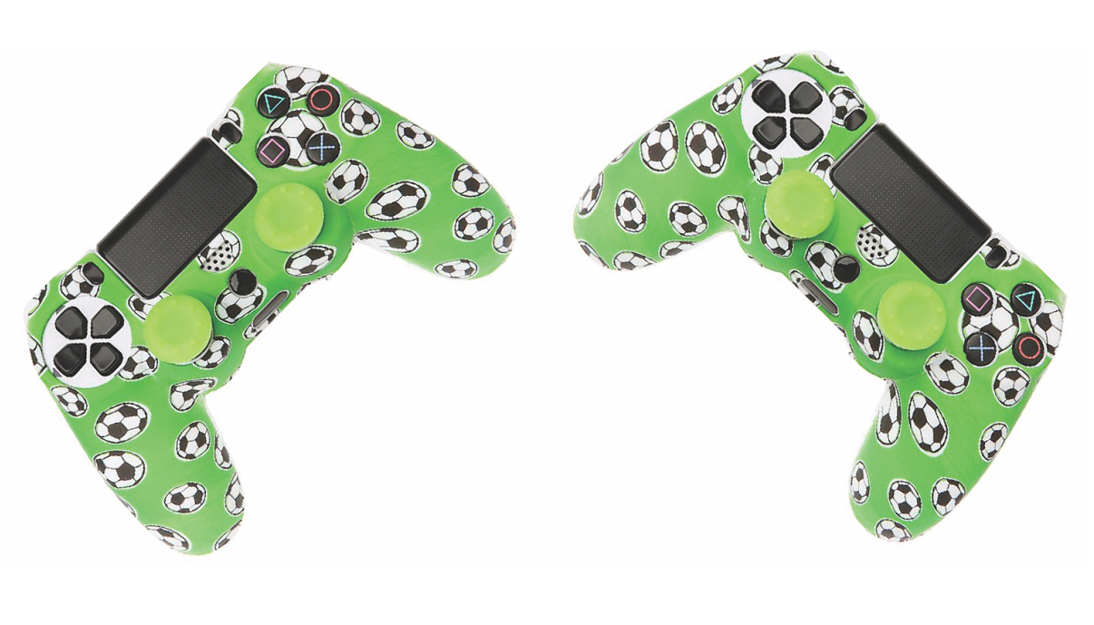 Pack 2 Funda De Silicon Protector Mas Regalo 4 Gomitas De Silicon Para Control Ps4