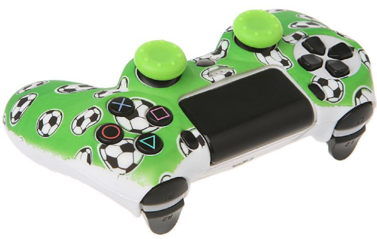 Pack 2 Funda De Silicon Protector Mas Regalo 4 Gomitas De Silicon Para Control Ps4