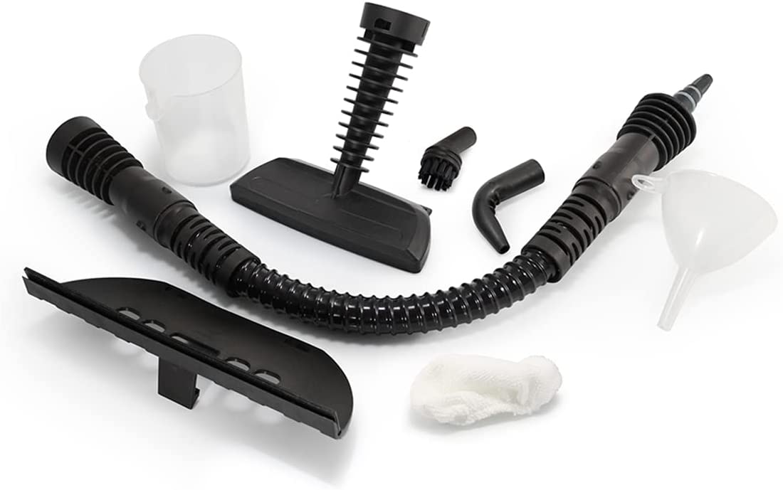 TAURUS MEDUSA CLEAN | Sanitizante a Vapor | Limpiador a Vapor | 3 Bares | Vapor Extra Caliente a Presión para Desinfectar, Desodorizar y Mucho Más | 1150 W | 9 Accesorios