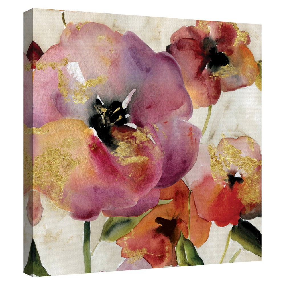 Cuadros Decorativos - Cuadrado de amapola dorada I de Carol Robinson