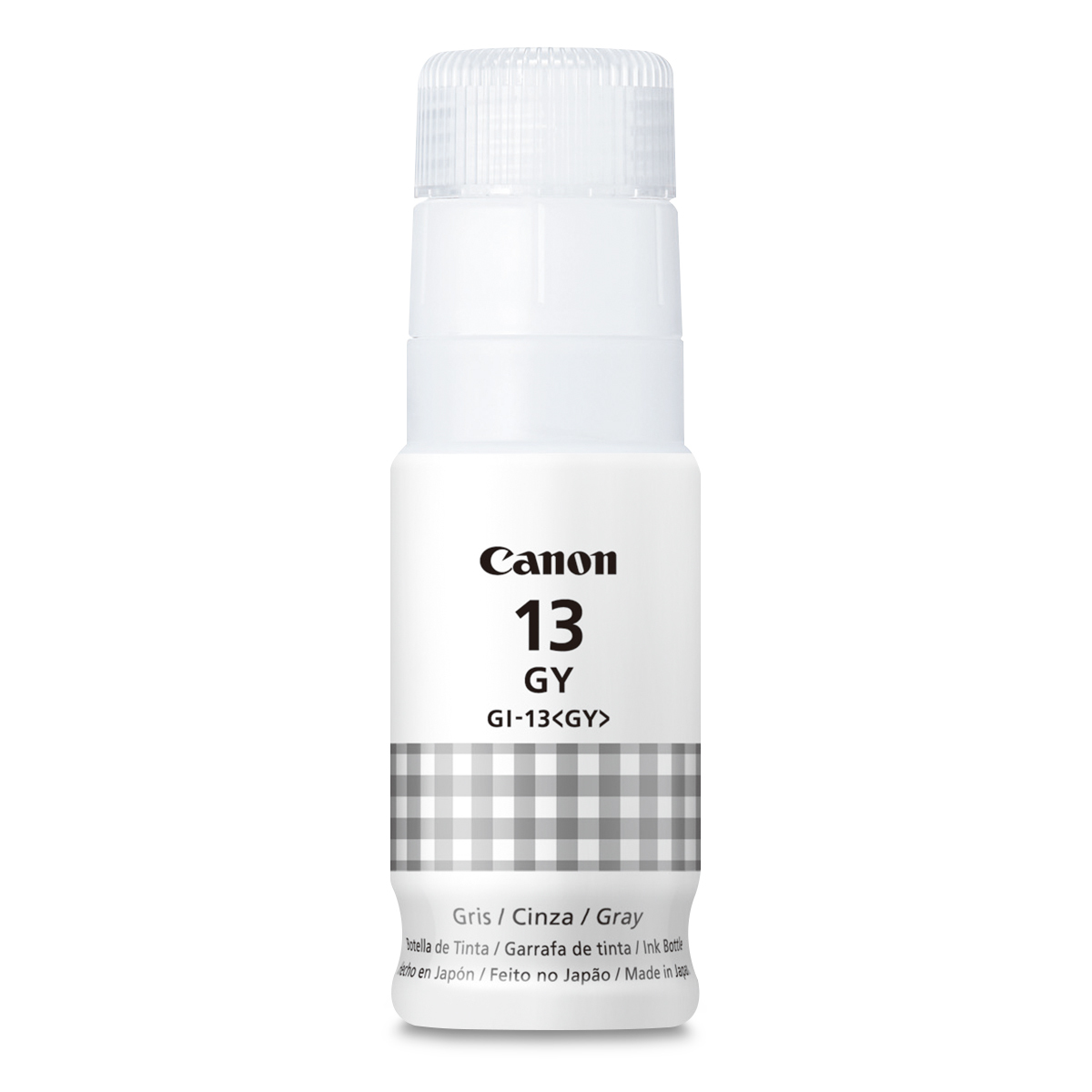 Canon botella de tinta gi-10 gy gris 60ml serie g 6 tintas