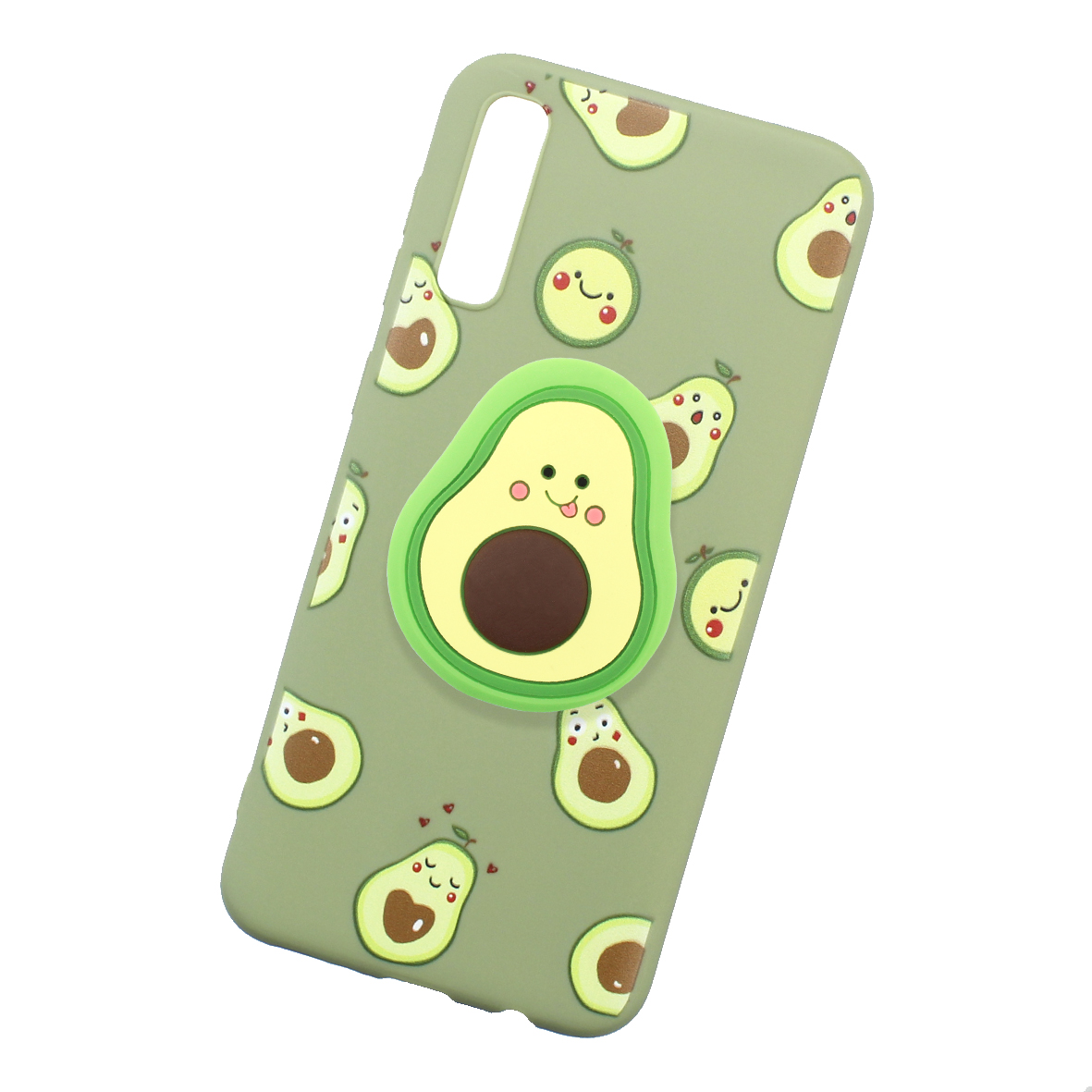 KIT Funda + Mica 9D para SAMSUNG GALAXY A50 ( A505 ) | Galaxy A30S ( A307 ) Diseño Aguacate Verde