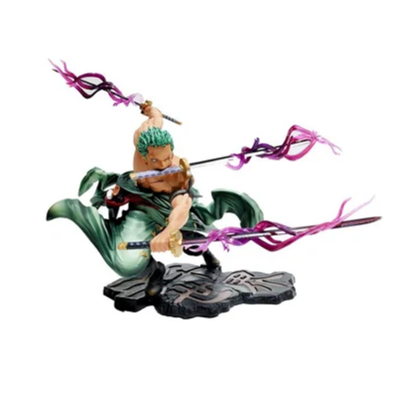 Juguete Muñeco Figura Roronoa Zoro One Piece Con Caja 