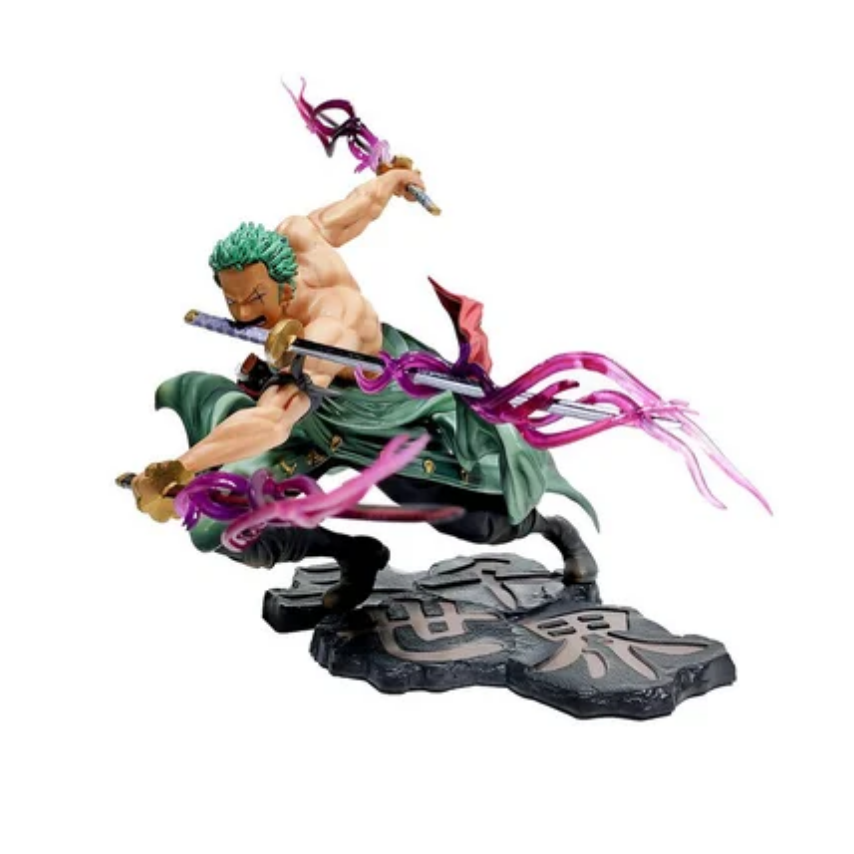 Juguete Muñeco Figura Roronoa Zoro One Piece Con Caja 