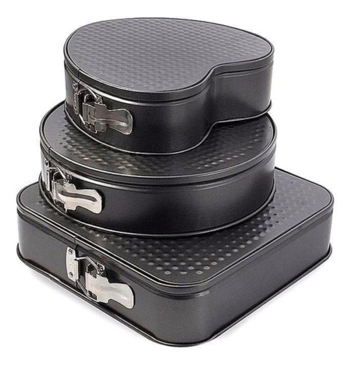 Moldes De Repostería Desmontables Para Tartas 3 Piezas