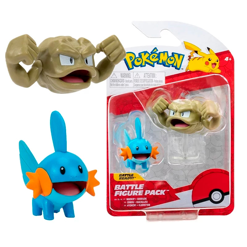 Pokemón Mudkip + Geodude