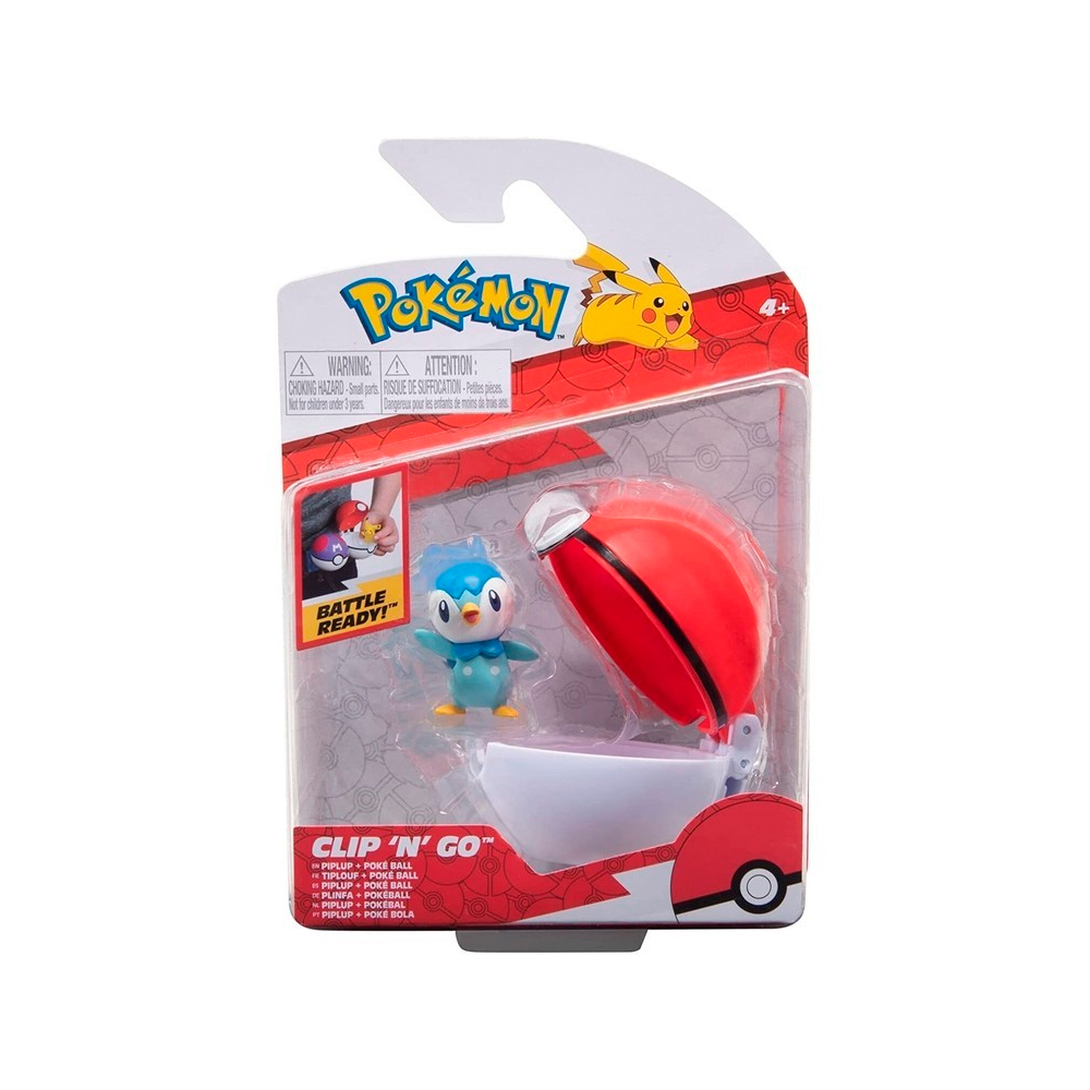 Pokemon Piplup + Poke Ball Original
