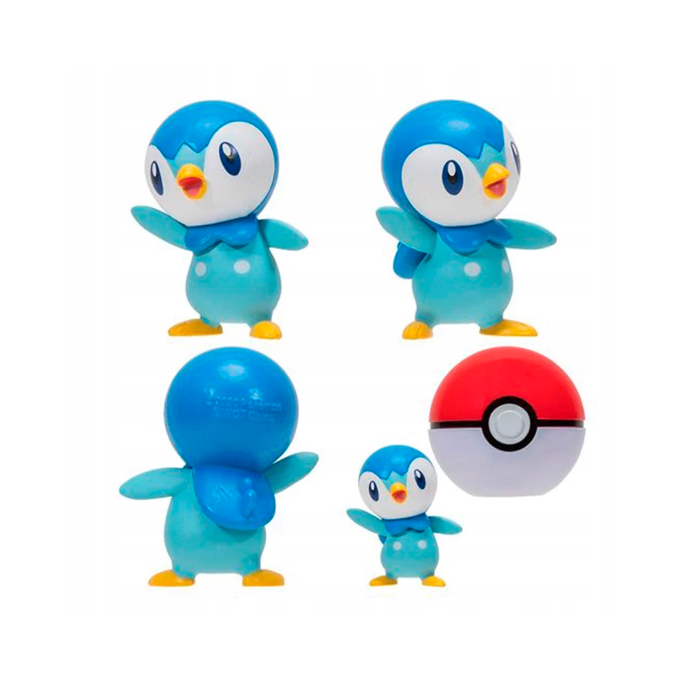 Pokemon Piplup + Poke Ball Original