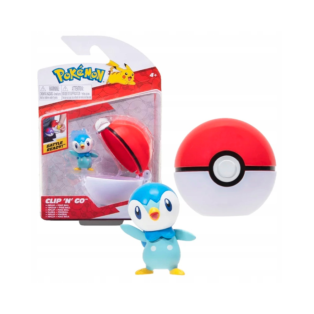 Pokemon Piplup + Poke Ball Original