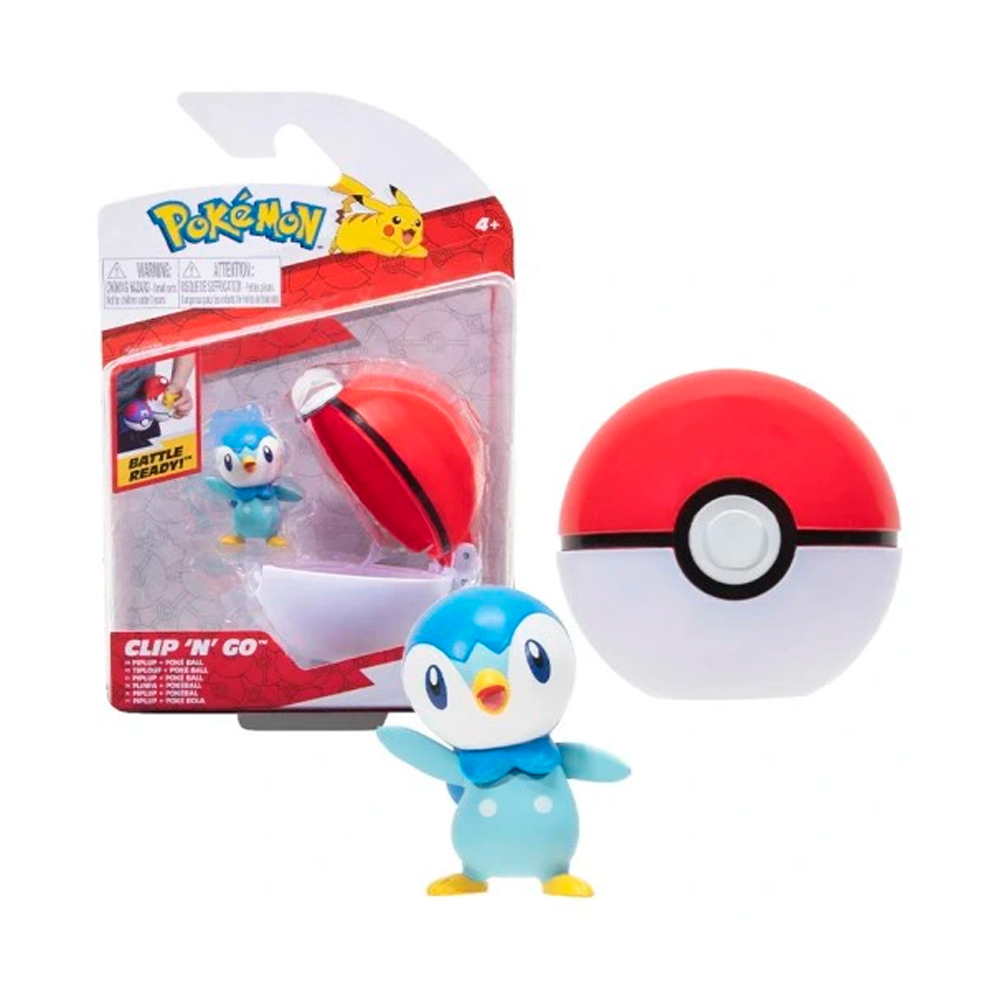 Pokemon Piplup + Poke Ball Original