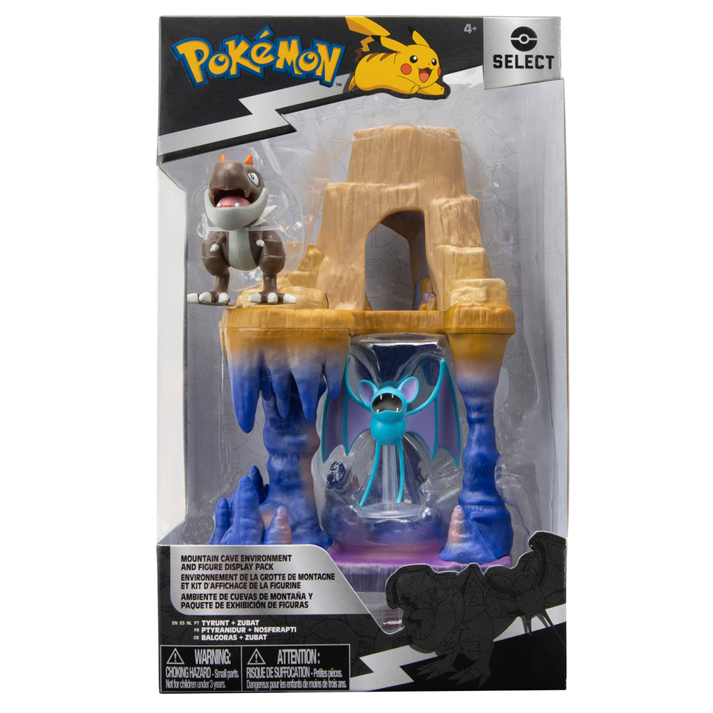 Pokemon Ambiente de cuevas de Montañas Tyrunt + Zubat