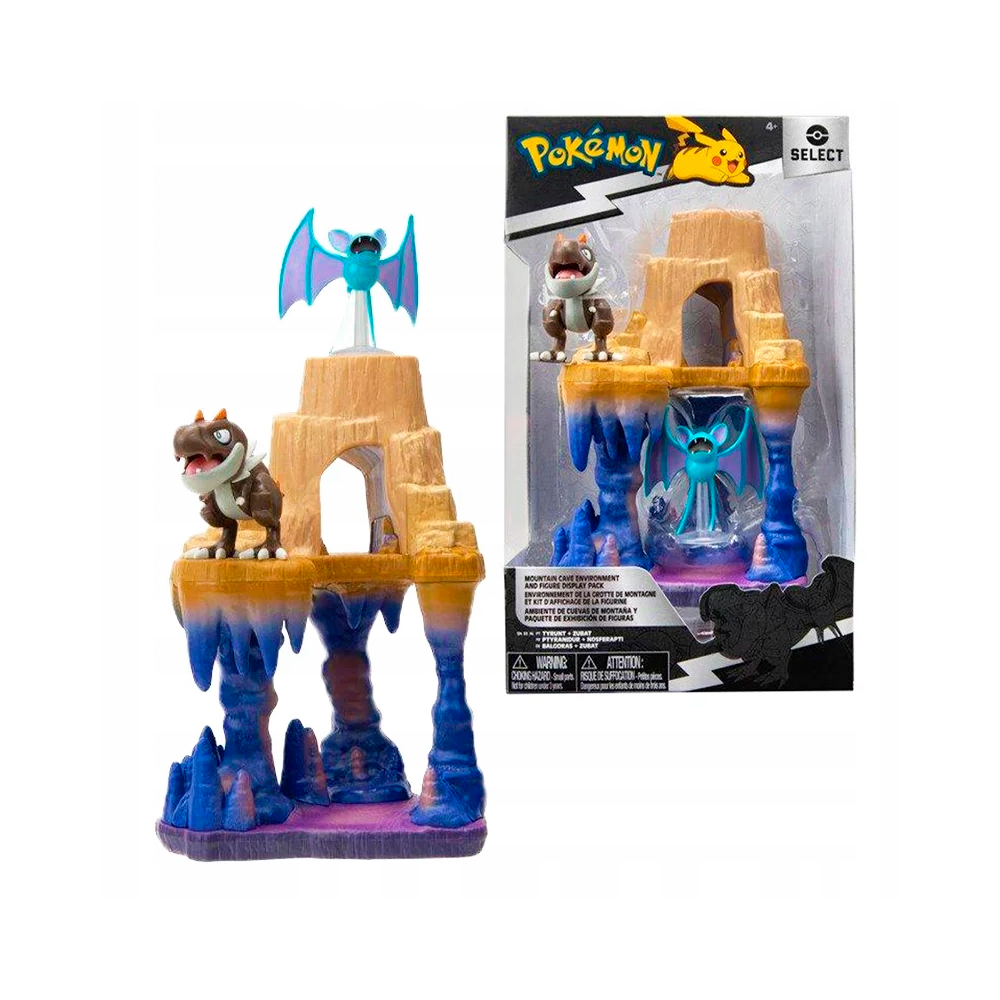 Pokemon Ambiente de cuevas de Montañas Tyrunt + Zubat