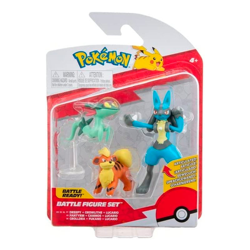 Pokemon Dreepy + Growlitthe + Lucario