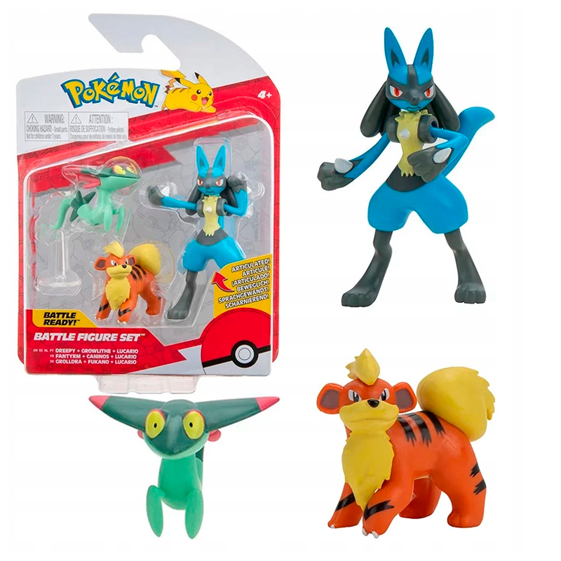 Pokemon Dreepy + Growlitthe + Lucario