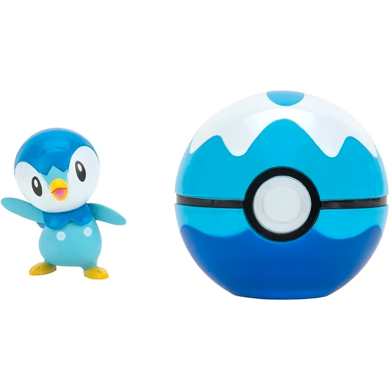 Pokemon Piplup + Dive Ball Pokebola