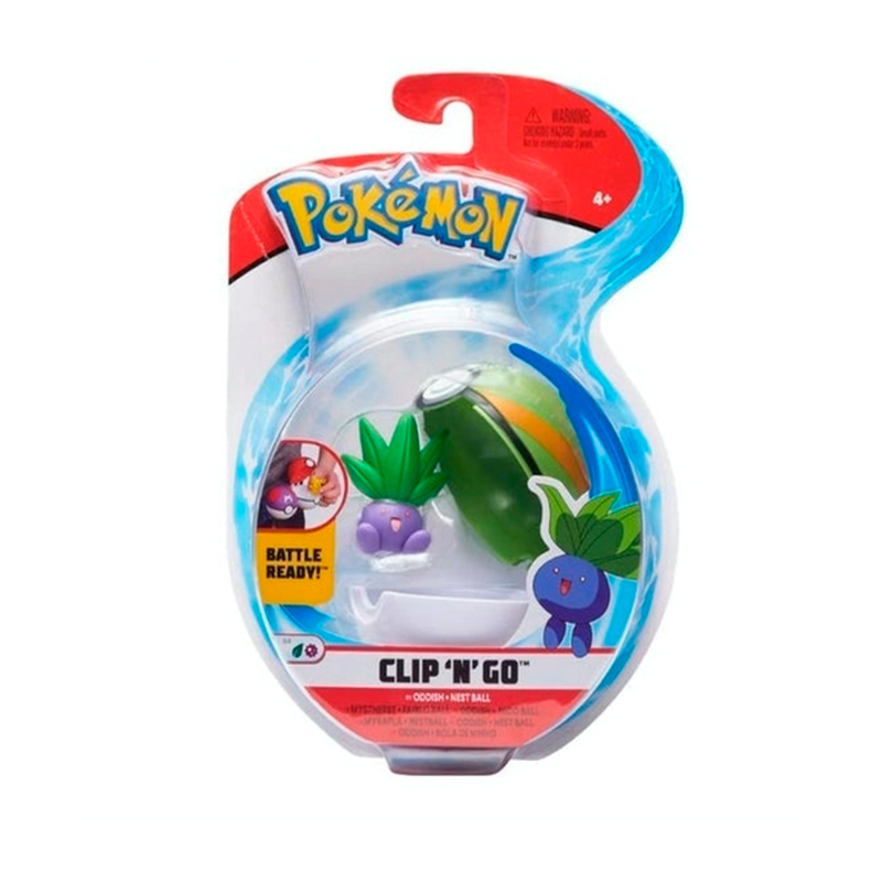 Pokemon Oddish + Nest Ball