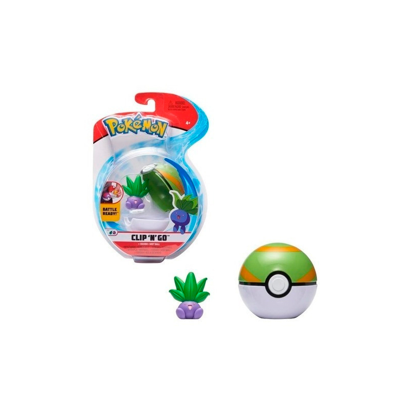 Pokemon Oddish + Nest Ball