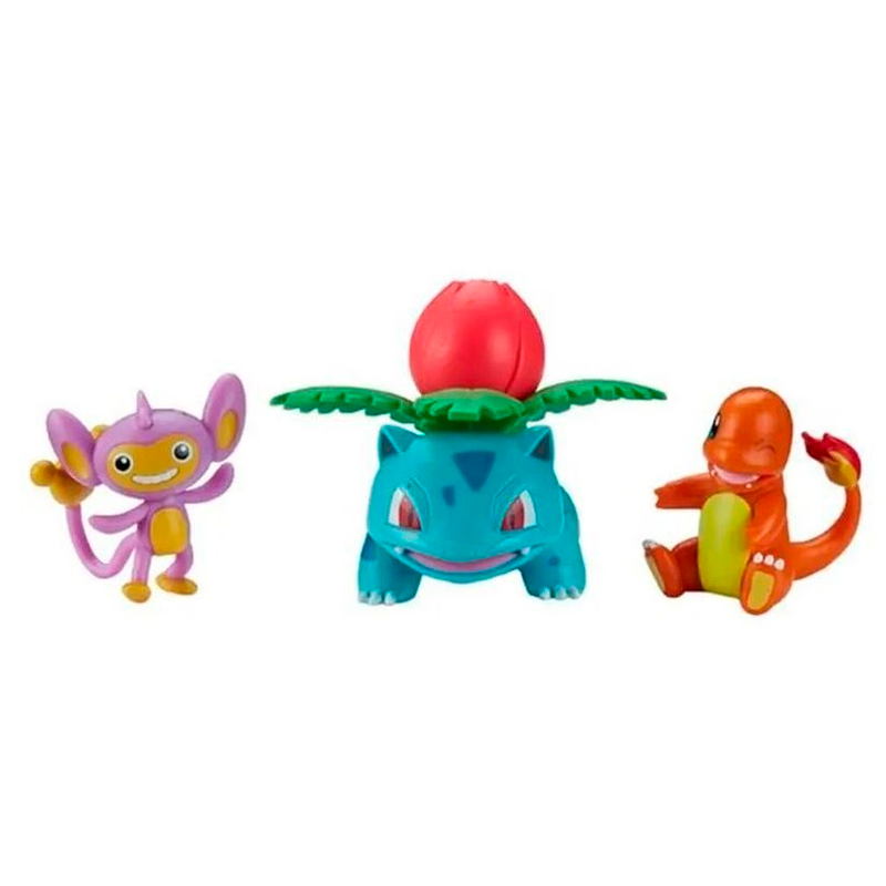 Pokemon Ivysaur + Charmander + Aipom