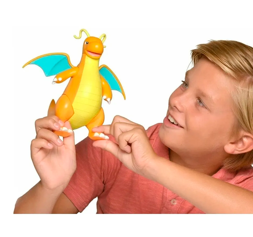 Pokemon Dragonite Figura De Batalla Epica
