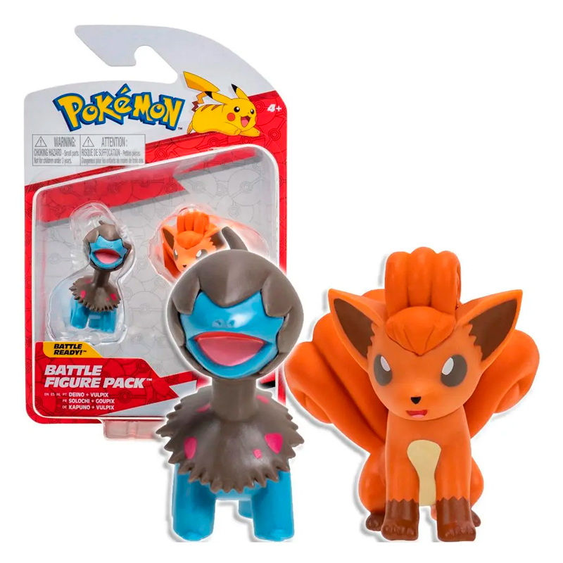 Pokemon Deino + Vulpix