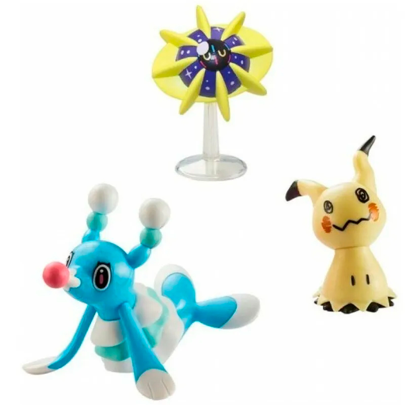 Pokemon Brionne, Mimikyu,Cosmoem