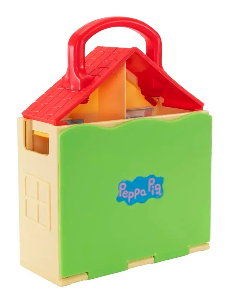 Peppa Pig Casa De Peppa Pig Set Portatil Con 7 Piezas